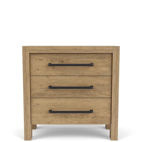 Davie 3 Drawer Nightstand