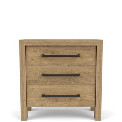 Davie 3 Drawer Nightstand - Image 2