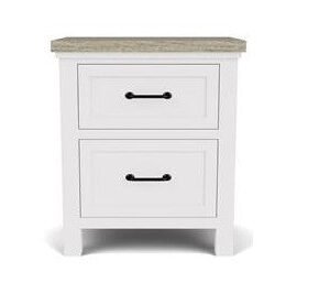 Cora 2 Drawer Nightstand