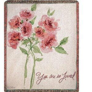 You Are So Loved Tapestry Throw
