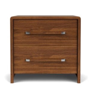 Elsie Two Drawer Nightstand