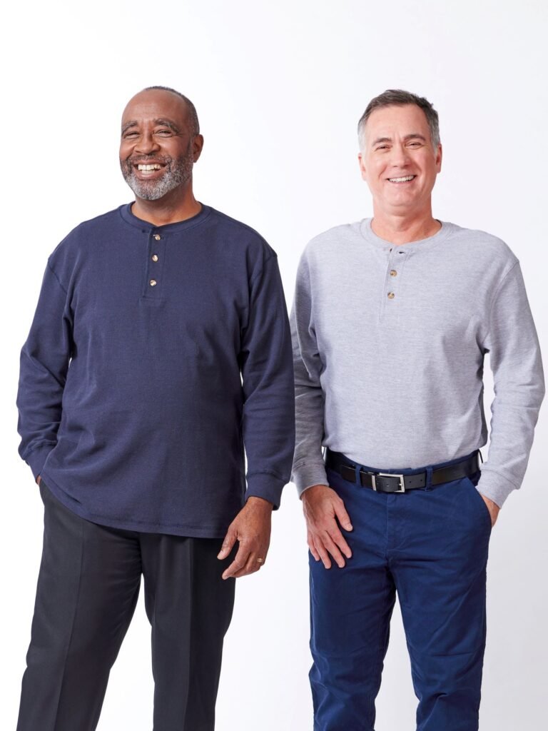 Long Sleeve Henley Tee