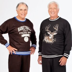 Contrast Sweatshirt- with Screen Print