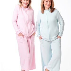 Cuddle-Soft Zip Top & Cropped Pants (separates & outfits)