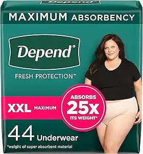 Women's Depend (Size 2X)
