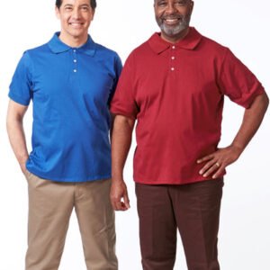 Back Snap Polo- Short Sleeve