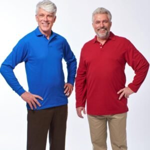 Adaptive Long Sleeve Polo Shirt