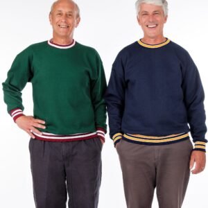 Contrast Collar Sweatshirt