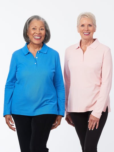 Long Sleeve Polo Shirt