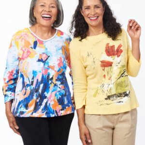 Adaptive 3/4 Sleeve Top