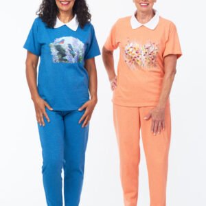 Short Sleeve Knit Outfit- Adaptive