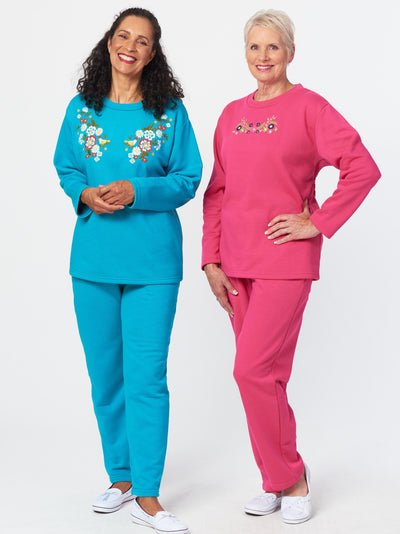 Embroidered Sweatsuit