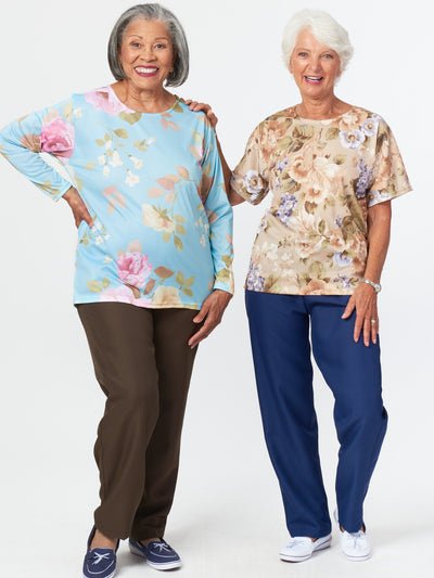 Scoop Neck Outfit- Short Sleeve