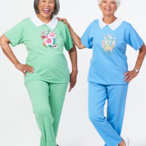 Screen Printed Knit Set- Short Sleeve