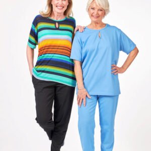 Keyhole Outfit- Striped