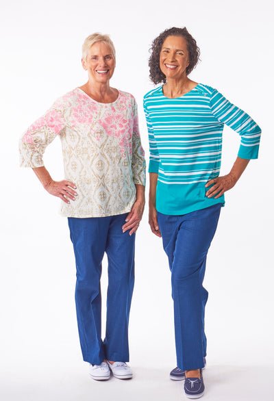 3/4 Sleeve Denim Outfit