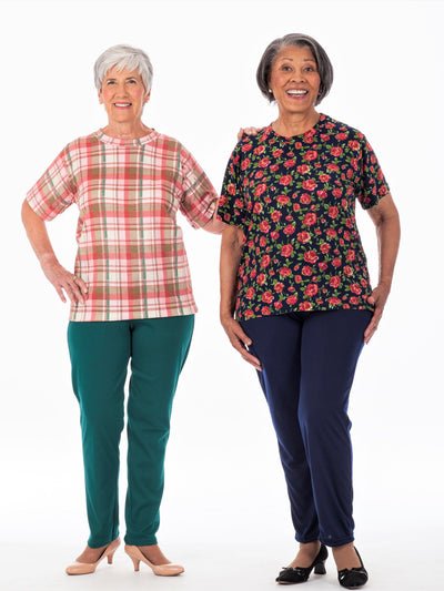 Short Sleeve Knit Set- Adaptive - Image 2