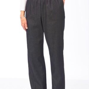 Elastic Waist Jeans (Black) - By Alfred Dunner!